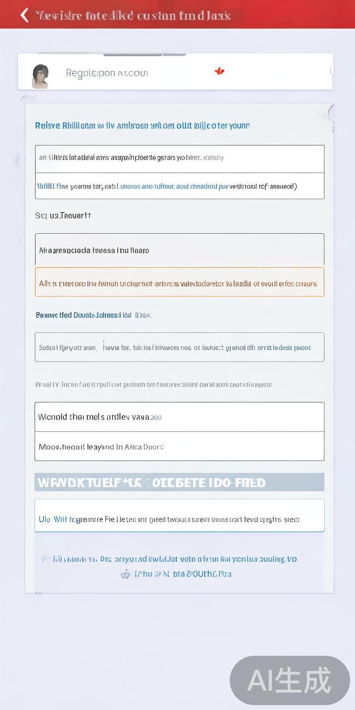 第二步，注册账号并完善个人信息。一般情况下，注册流